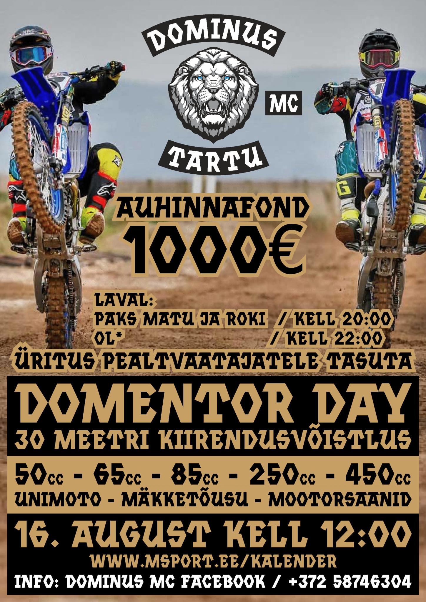 L16.08 Paks Matu & Roki live @ Dominus MC klubimaja