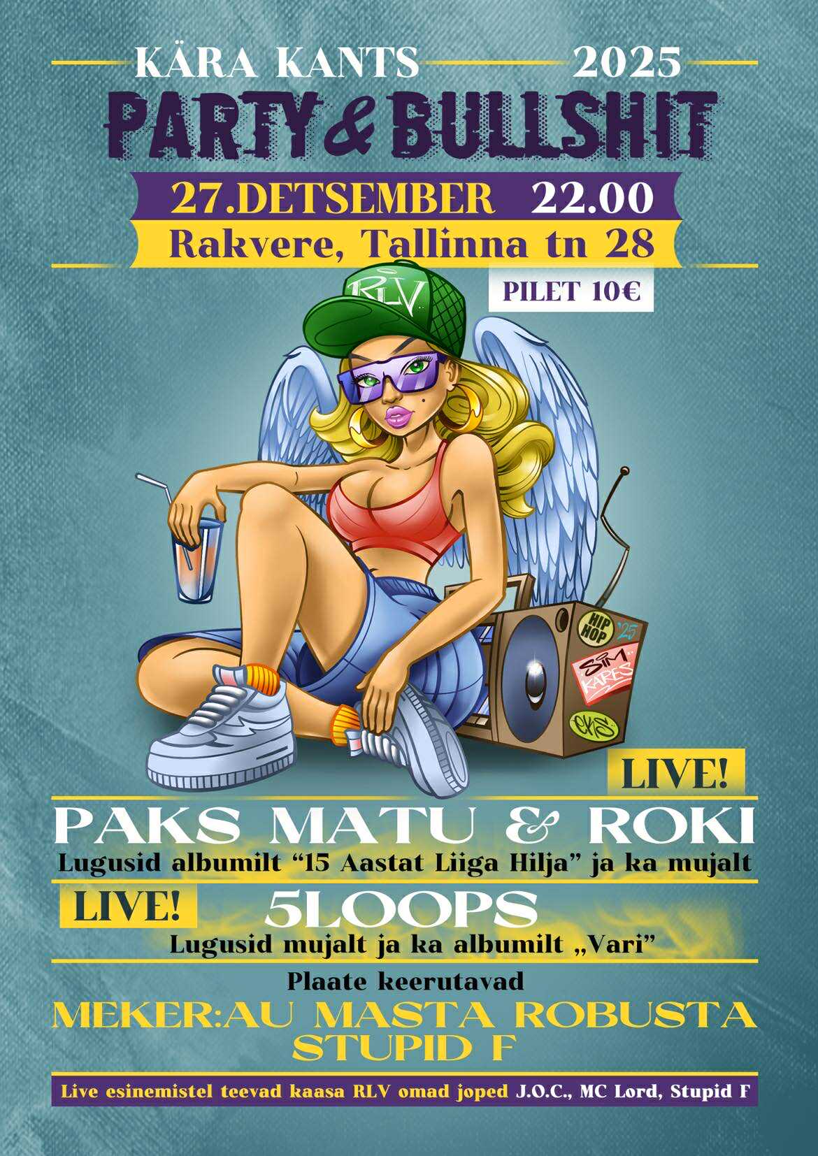 27.12 live @ Kära Kants